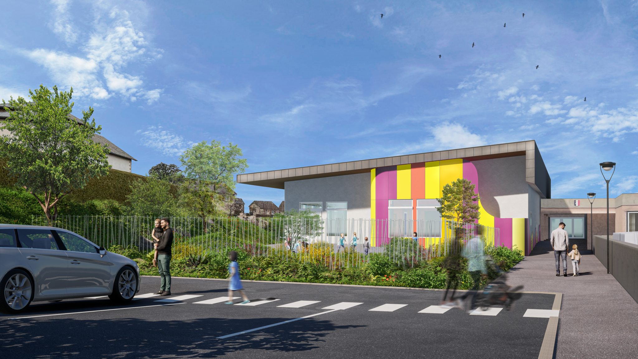 PROJET CRÈCHE COLLECTIVE ST FLOUR IN6TU Architectes