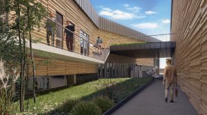Rockwool campus formation patio